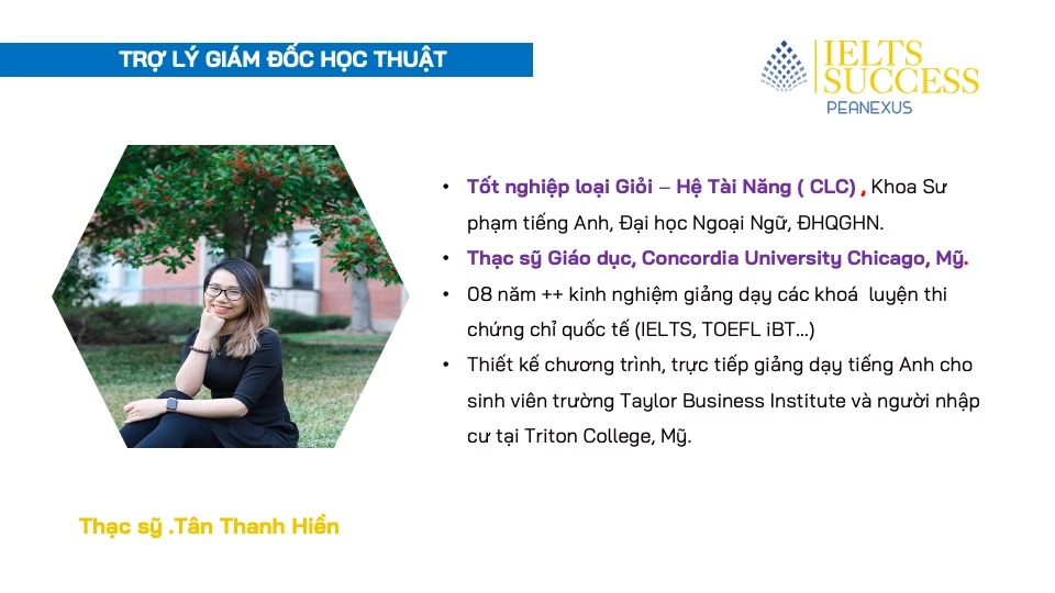 LUYỆN THI IELTS CAM KẾT ĐẦU RA