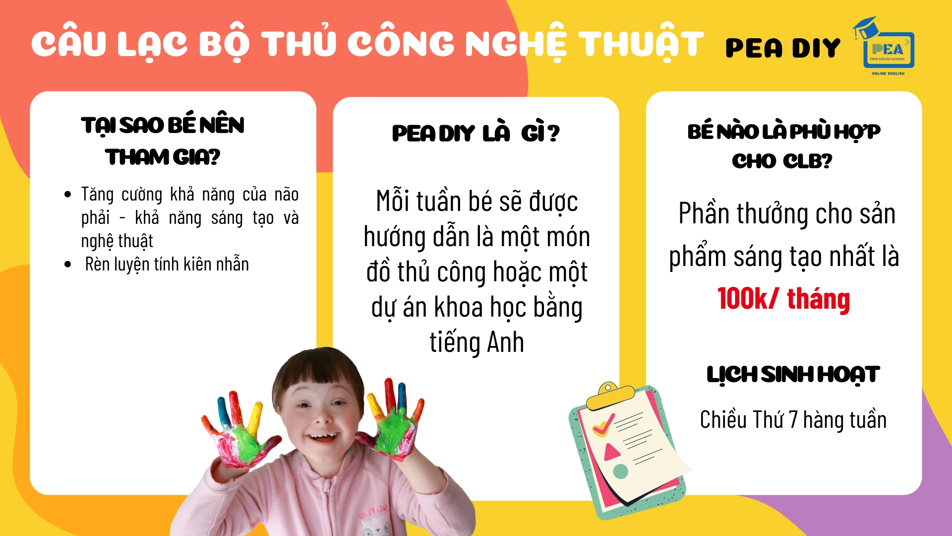 CLB thủ công nghệ thuật PEA DIY 