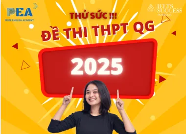 Đề thi tiếng Anh THPT Quốc Gia 2025 ( online interactive) 